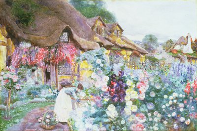 The Cottage Garden by David Woodlock